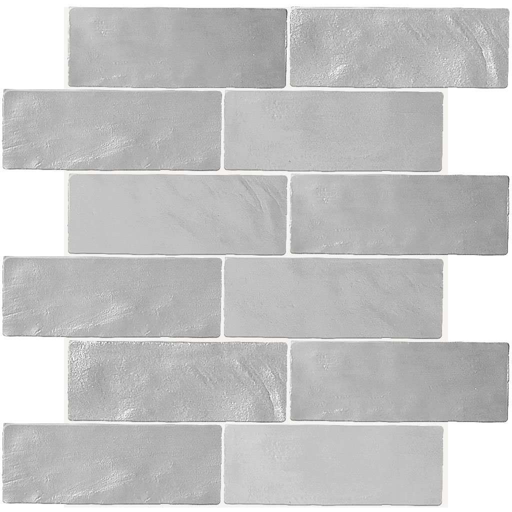 38 pack 2.5 in. x 8 in. Polished and Honed Ceramic Subway Wall Tile (5.38 sq. ft./Case) Apollo Tile 