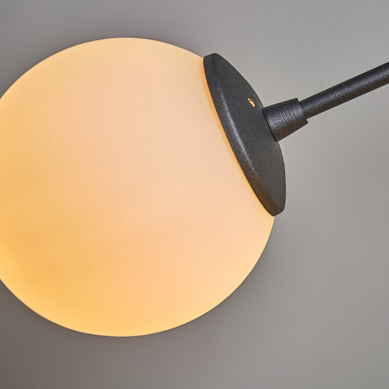 Morecambe Glass Semi Flush Mount