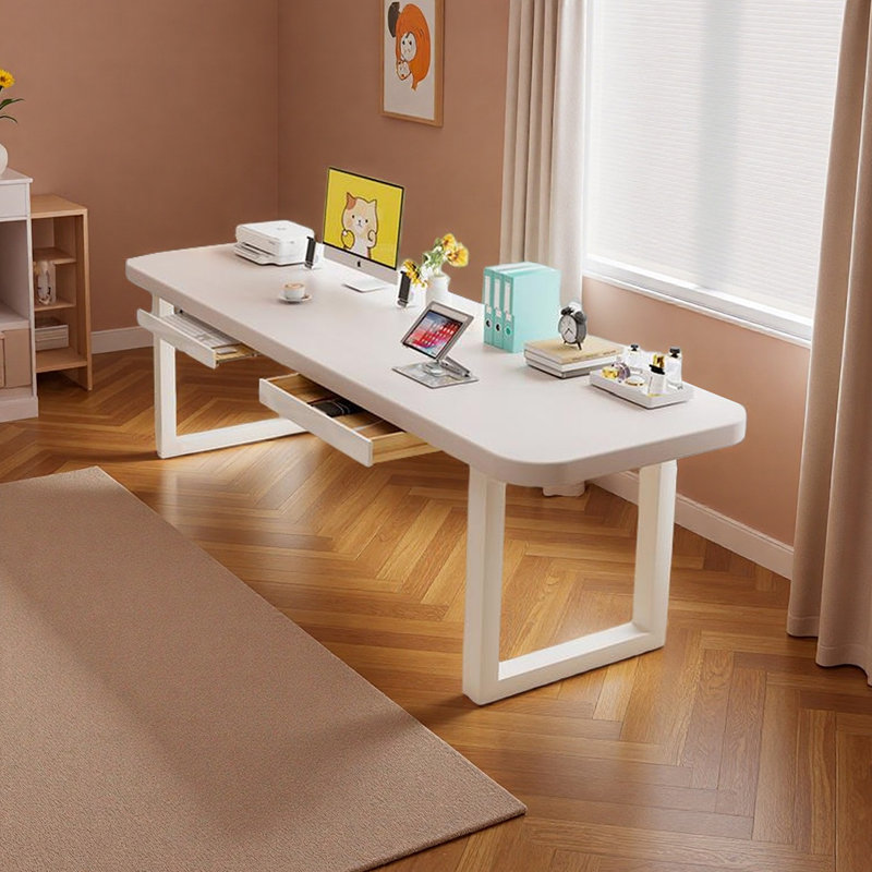 Bureau élégant de style français, H 29,52 po x l 94,49 po x P 27,55 po