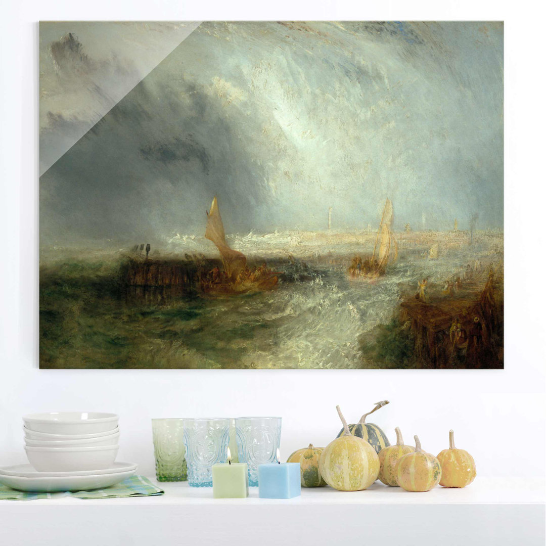 Glasbild Ostend von J.M.W. Turner