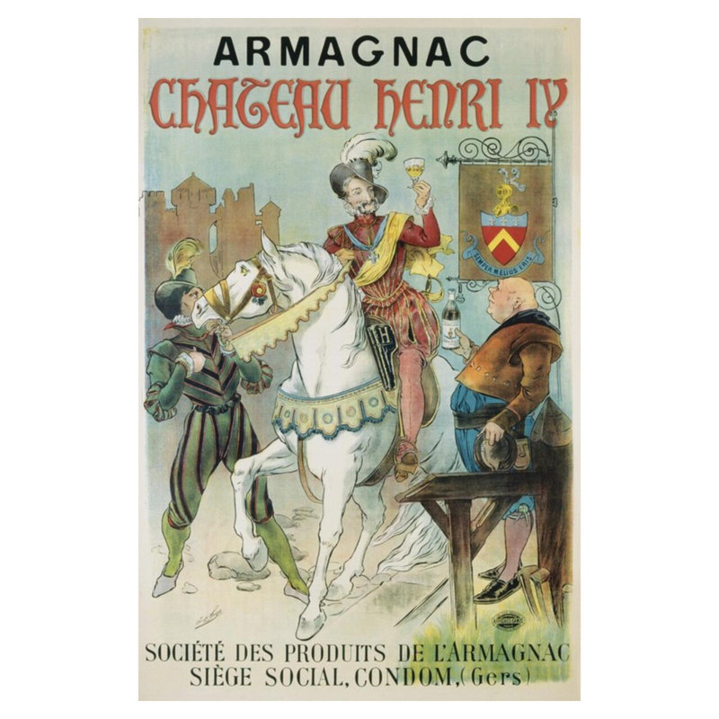 «Armagnac Chateau Henry IV» par Inconnu - Estampe numérique, H 40 po x l 32 po