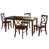 Brown Table with Brown Chairs