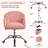 Corson Modern Swivel Rolling Desk Chair for Home Office with Armrests-2003427525