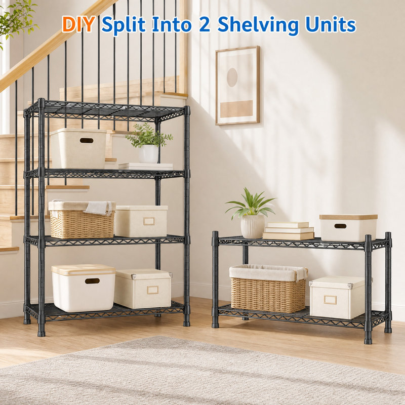 Shelving Unit, 137cm H x 90cm W x 35cm D
