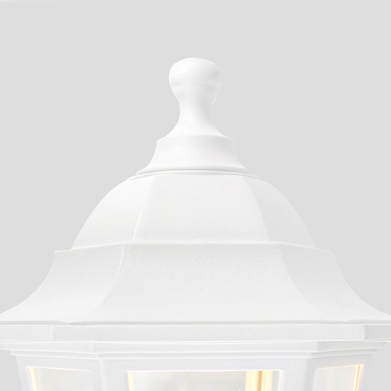 Skipton 35cm H Outdoor Wall Lantern, White
