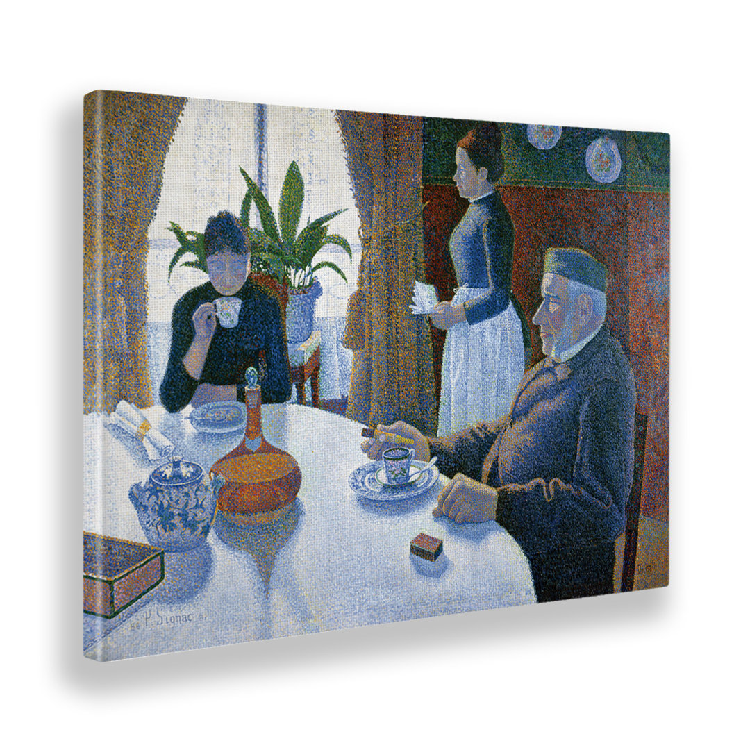 Wandbild Breakfast von Paul Signac