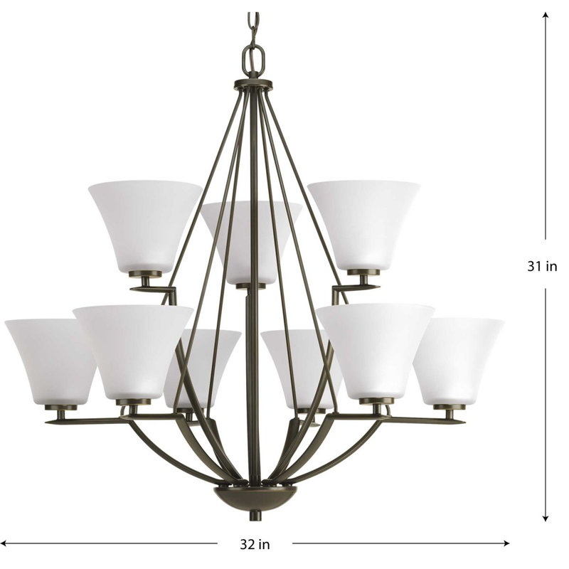 Lustre à niveaux 9 niveaux Karla