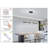 Emonte 1 - Light Black LED Kitchen Island Pendant