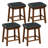 Nazariah Upholstered Counter Stool with Solid Wood Frame-145864502-145864503