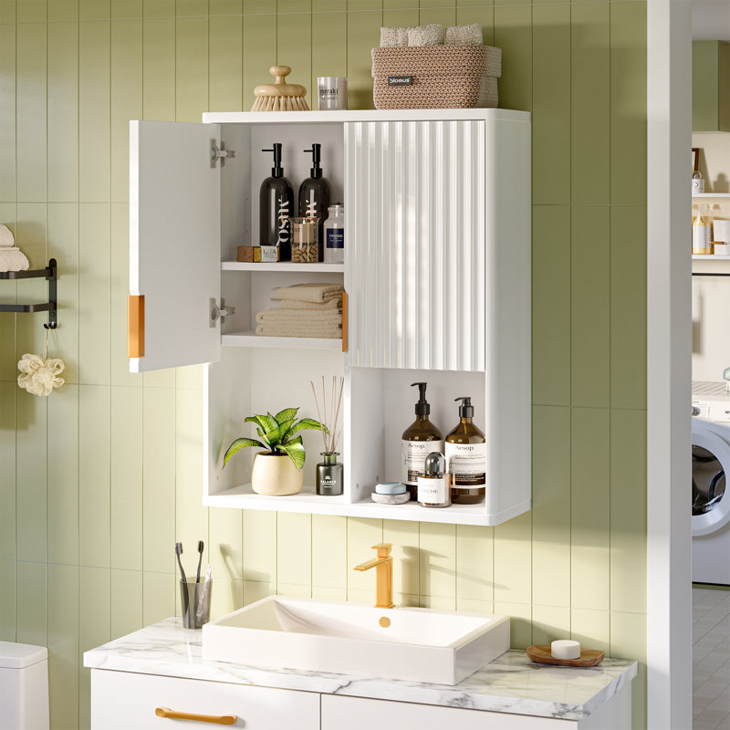 Wall Mounted Required Bathroom Cabinet