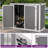 4.7 ft. W x 3.7 ft. D Resin Horizontal Storage Shed-111307386