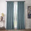 Rideaux en velours moelleux Matra pour chambre à coucher ‑ rideaux obscurcissants pour les fenêtres de salon, panneau simple-1630843093-1630843105