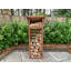 Ogburn 64cm W x 66cm D Solid Wood Log Store