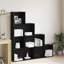 Book Cabinet/Room Divider Chipboard File Stand Rack Unit
