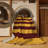 Machine Washable Horizontal Stripes Brown Area Rug-2091904282