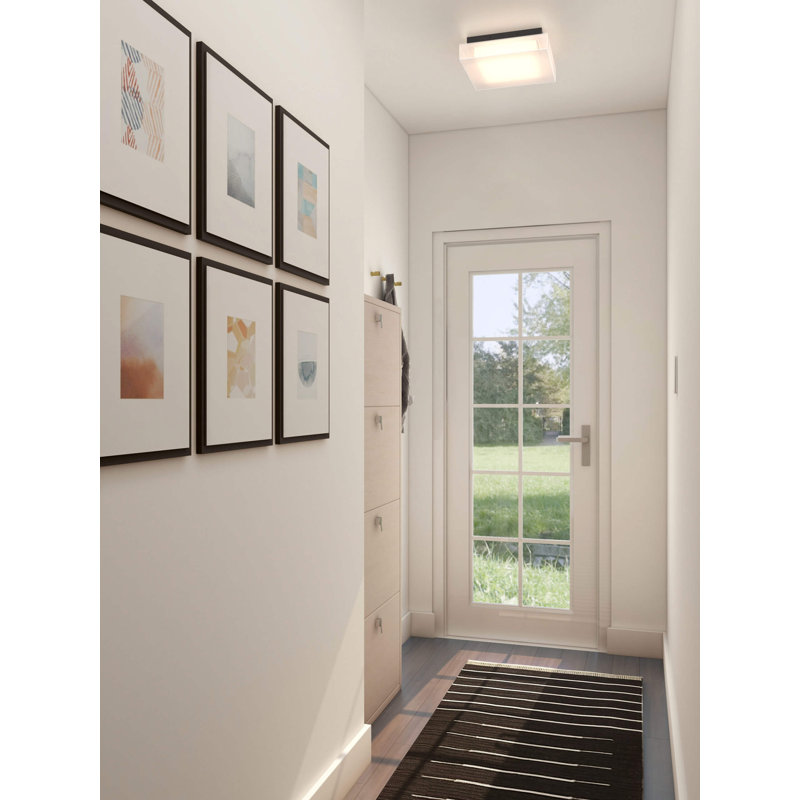 Glass LED Flush Mount