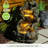 Cheyan Hand Crafted Weather Resistant Floor Fountain with Light
