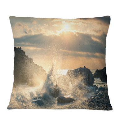 Coussin décoratif Big Wave