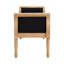 Banc capitonné avec accoudoirs courbés-1694824184