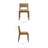 Calder Vegan Leather Dining Side Chair In Toast-1648949270