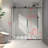 Frameless Shower Door With Adjustable Soft Closing, Nano-Easy-Cleaning, And Explosion-Proof Membrane For Modern Bathrooms, Shower Door