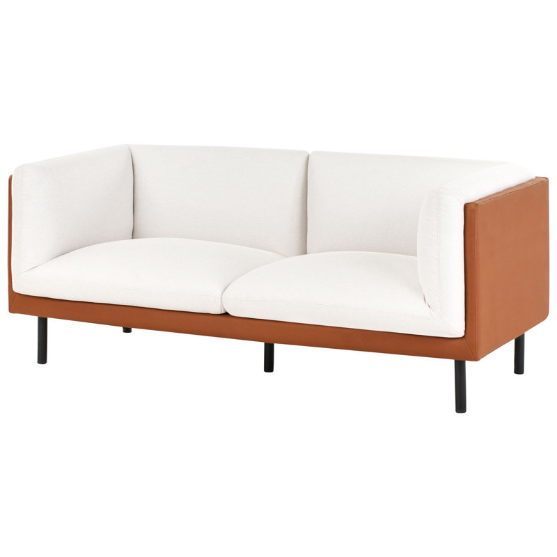 VORGOD Sofa, White/Orange