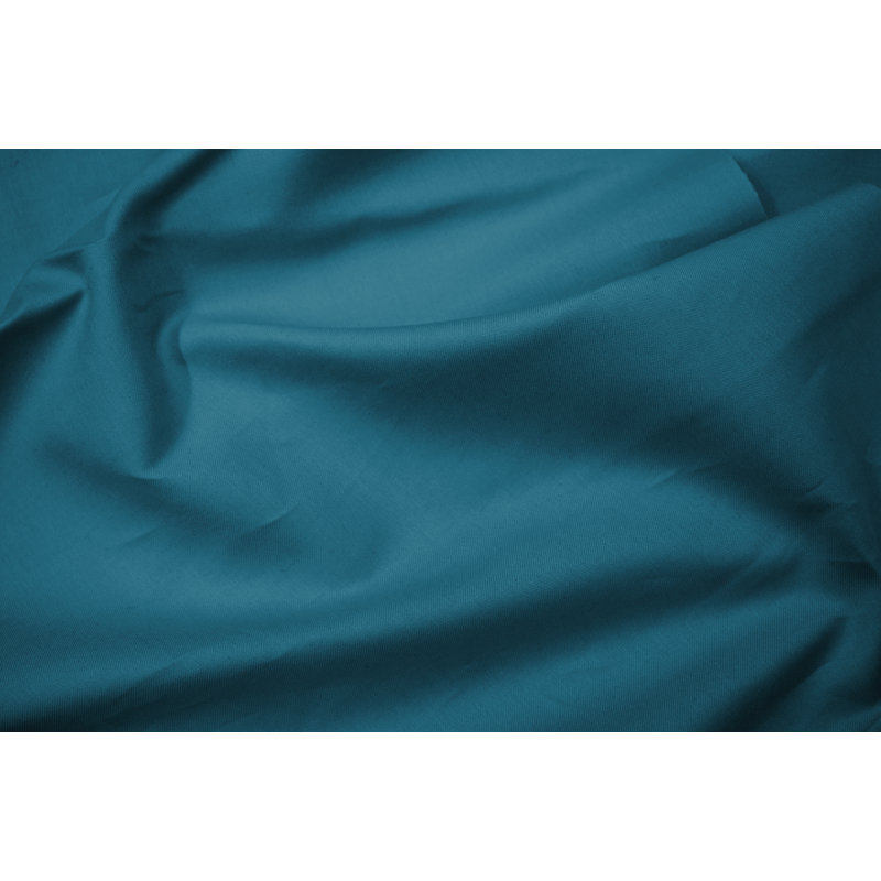 Cotton 240 TC Modern & Contemporary Duvet Cover Set, 155 x 220cm - 1 Pillowcase (80 x 80 cm), Emerald