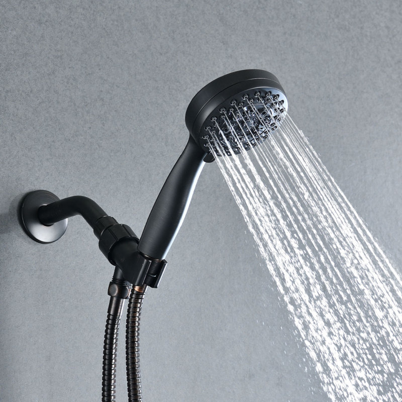 Pomme de douche à main complète, Bronze frotté à l'huile