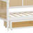 Classic Design Guest Bed Featuring Built-in Drawer Organization and Space-Saving Frame-1773580737
