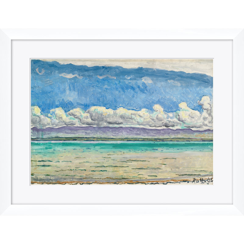 The Quiet Beach - peinture encadrée