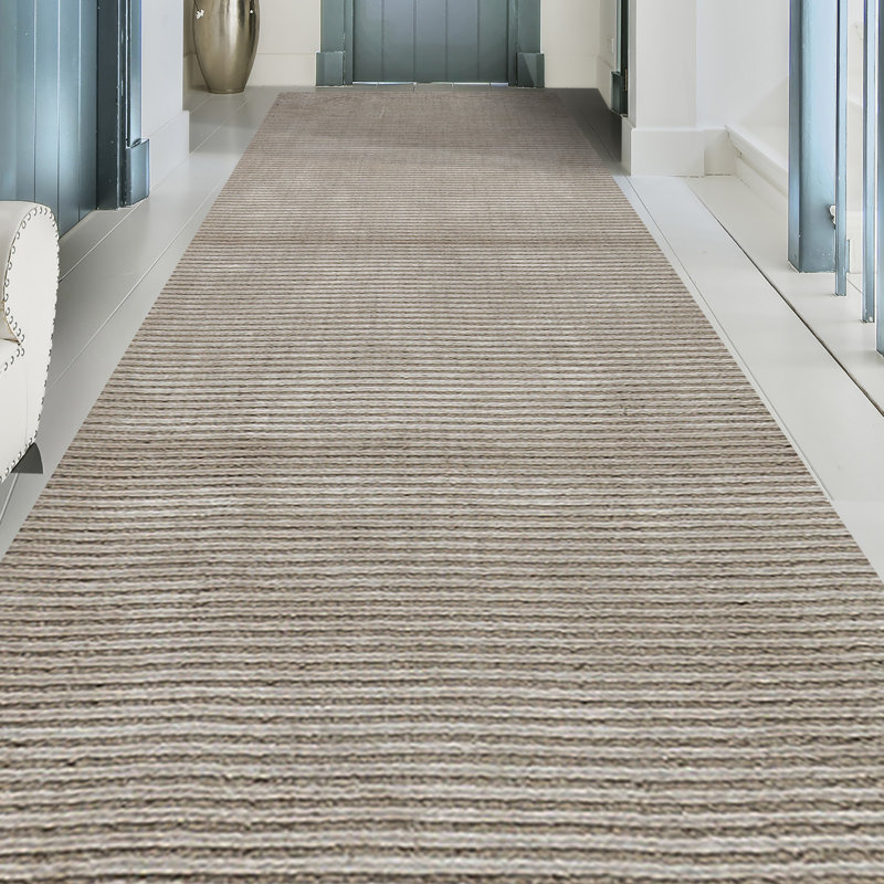 Wool Striped Area Rug