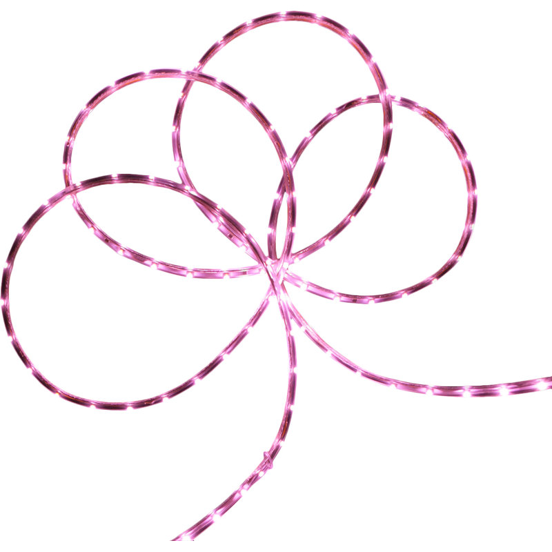 Christmas String Lights, Pink, 360" L