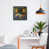 Giclée encadrée noir minuit