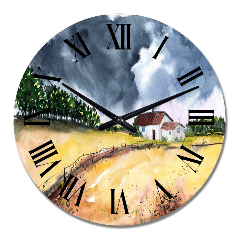 Horloge murale surdimensionnée, Moyen