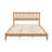 Malinda Mission Style King Panel Bed