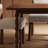 Solid wood dining table 2 - Person Solid Wood Top Four Leg Base Dining Set-101184843
