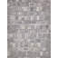 Naturals Hand Tufted Geometric Area Rug in Charcoal/Ivory/Silver-74153029