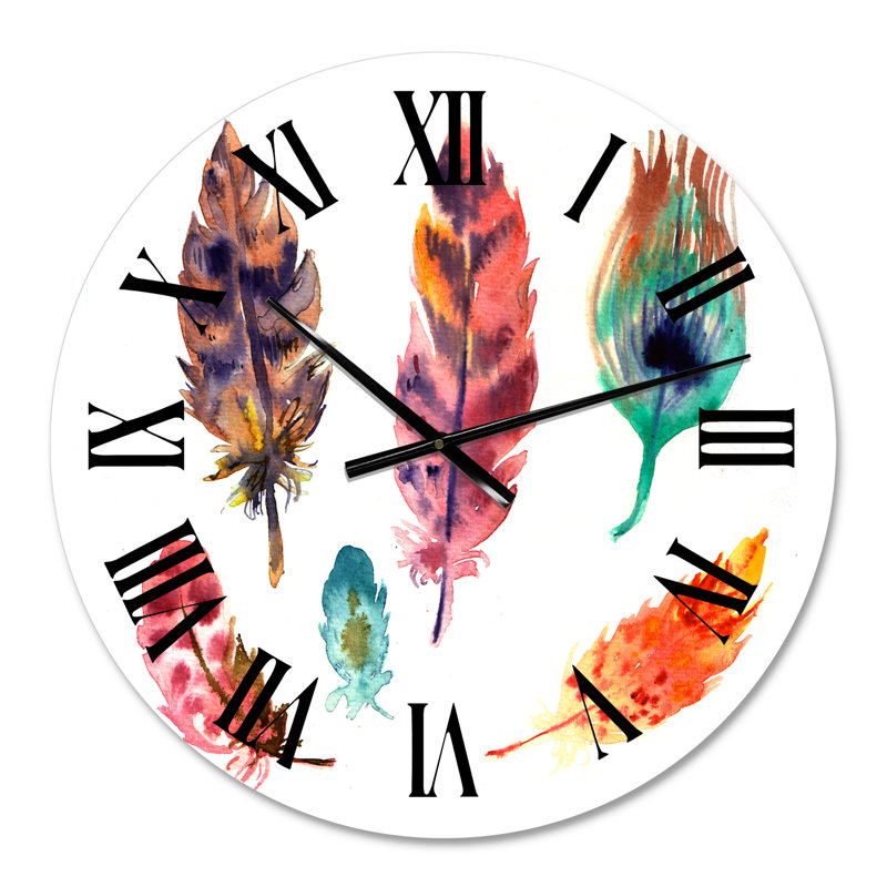 Horloge murale bohème et éclectique, Petit