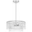 Dantwan 3-Light Polished Chrome Pendant Light