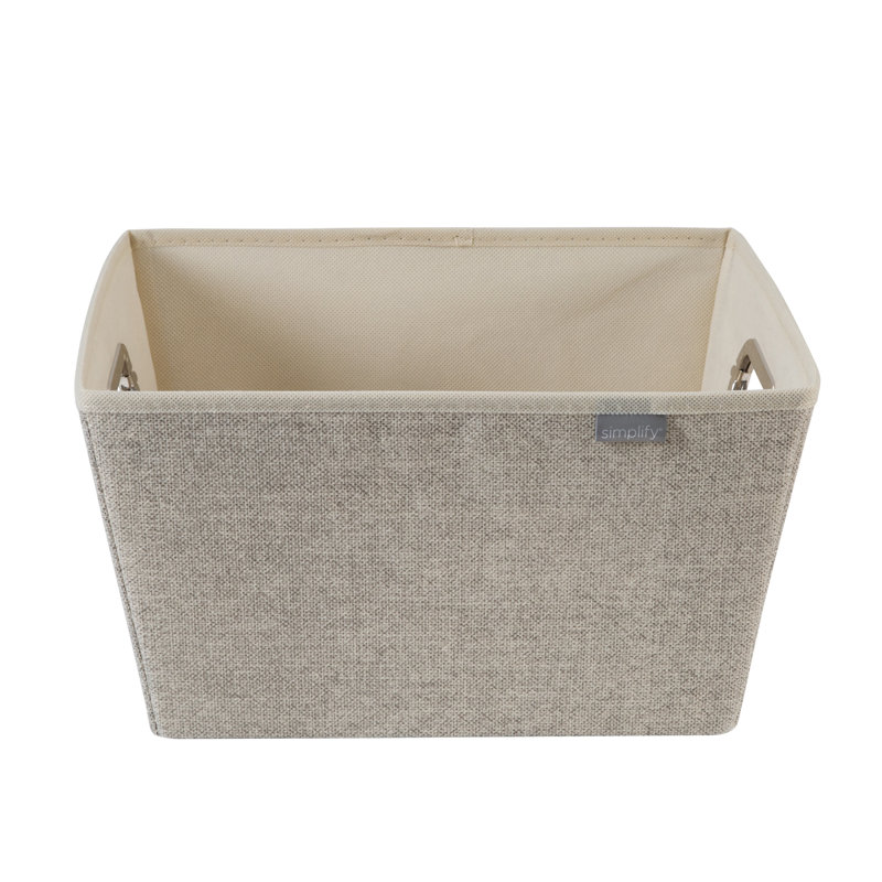 Simplify Fabric Decorative Bin
