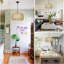 Luminaires de lustre en rotin campagnard