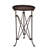 Obsidian Marble Tray Top End Table-200212267-203380596