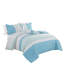 Ensemble complet de lit dans un sac 9 pièces Anchors Luxury-106877868-106877869