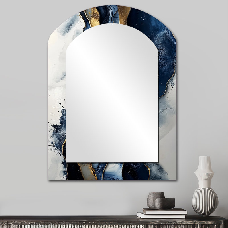 Miroir mural asymétrique Coastal, 34 po x 25 po