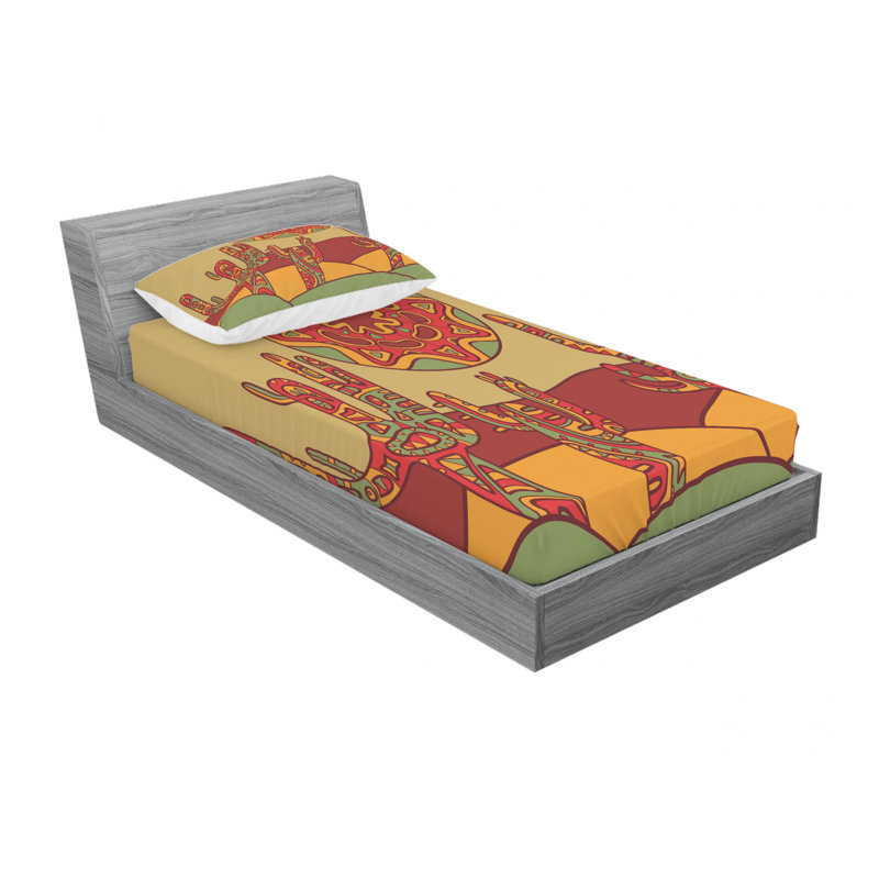 Microfiber Sheet Set, Twin Sheet Set with Fitted Sheet and 1 Pillowcases