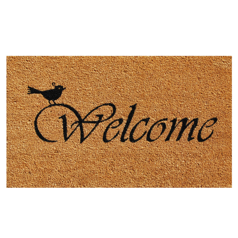 Tapis de porte antidérapant Artimizia, Rectangle de 2 pi x 3 pi