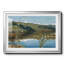 Paysage de lac avec des fleurs blanches - Inconnu (monogramme EK / AKK) - reproduction encadrée avec passe-partout et verre - 1899-499945916-499945919-499945923