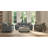 Soft Blue Upholstered Loveseat