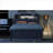 Wooden Full Size Platform Bed Upholstered Slate Gray with Built-in LED, Pull-Out Trundle and Storage Drawers