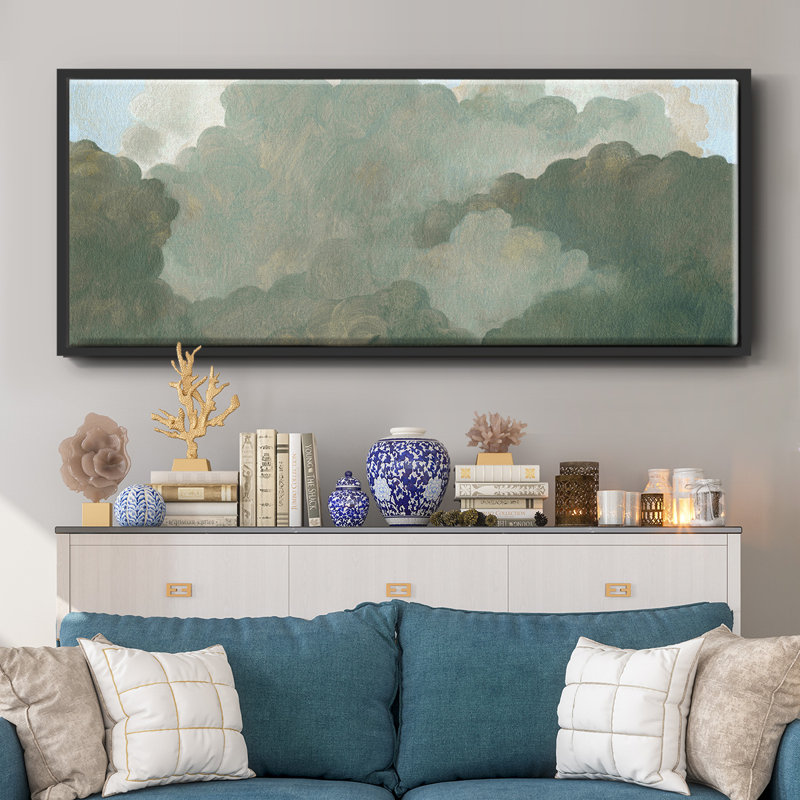 Autumn Thunderstorm I- Framed Canvas